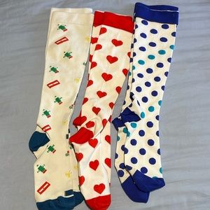 Three Pairs of Compression Socks